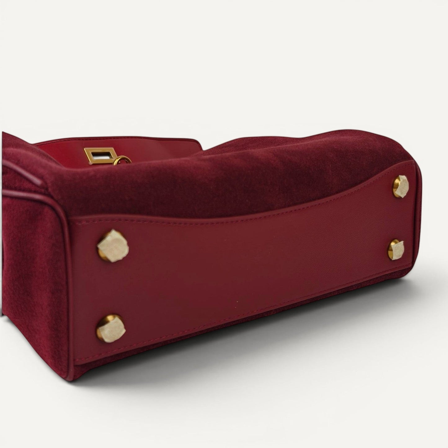 Harper (Suede) Medium Size Leather Shoulder Bag