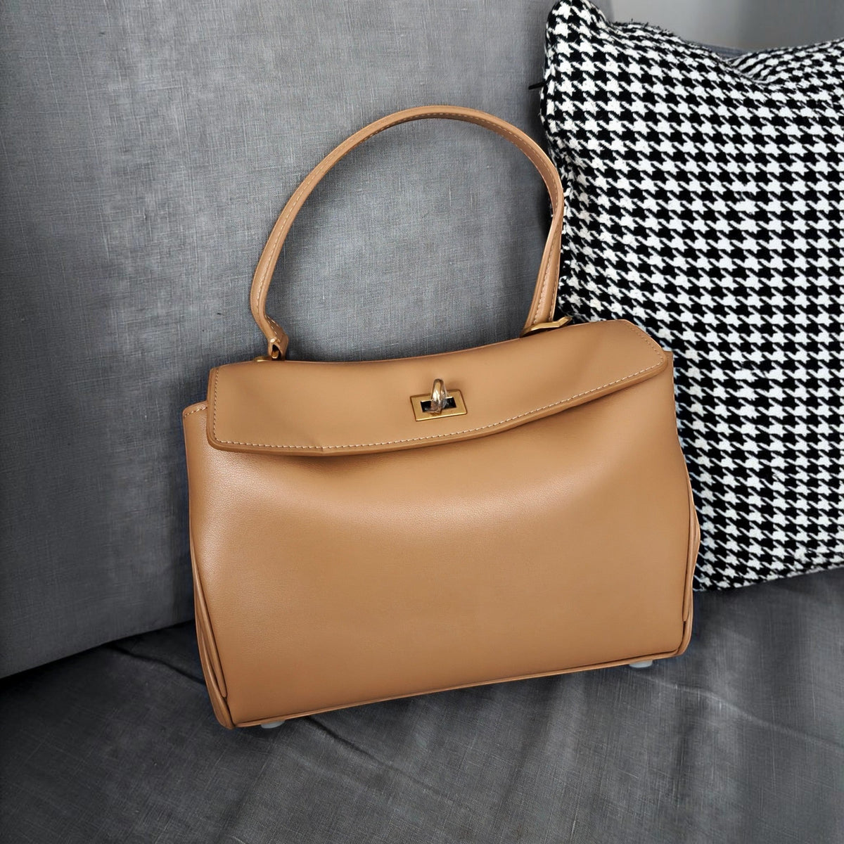 Harper Small Size Leather Shoulder Bag