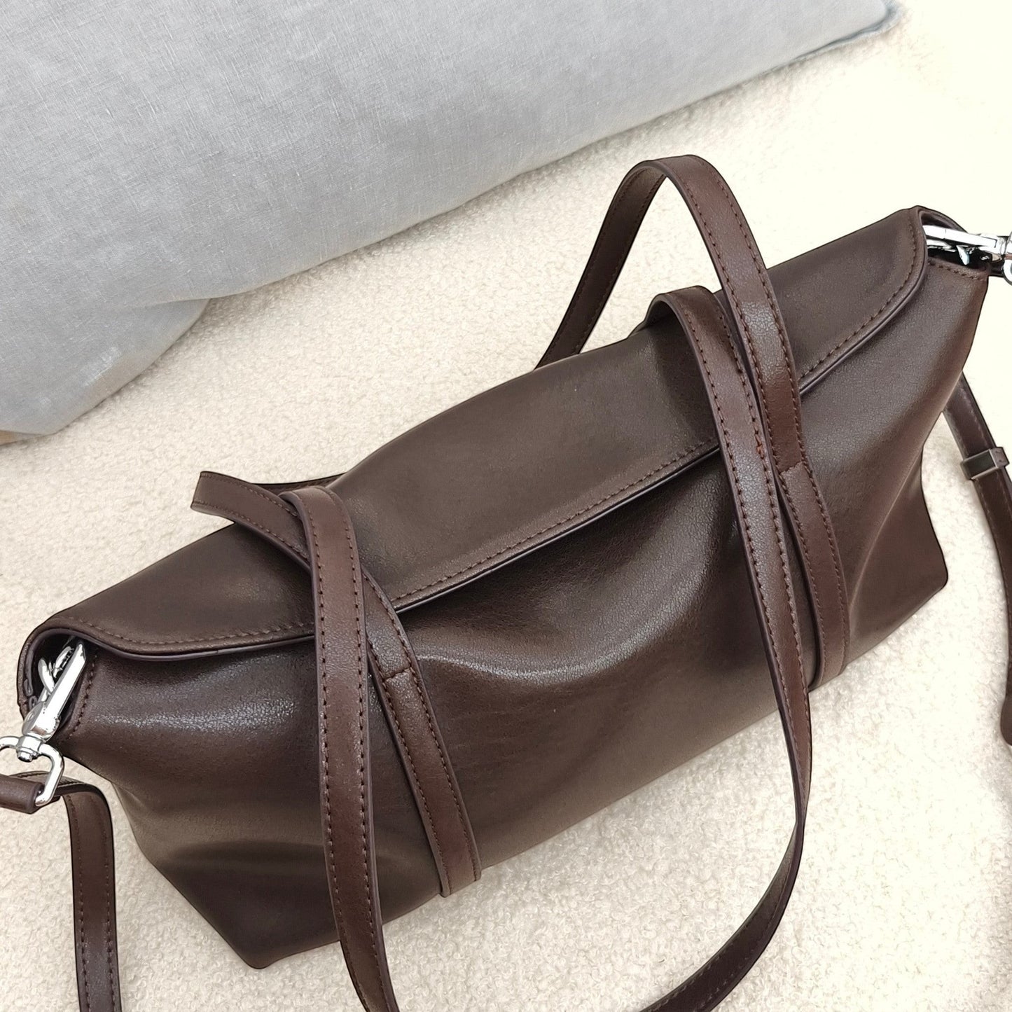 Ashley Leather Shoulder Bag