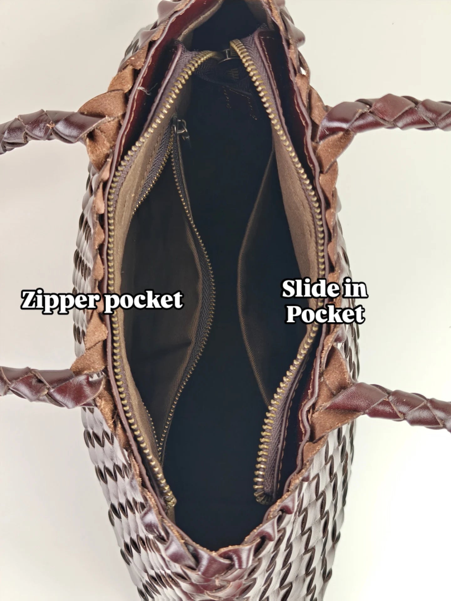 Opal Tote with Zipper